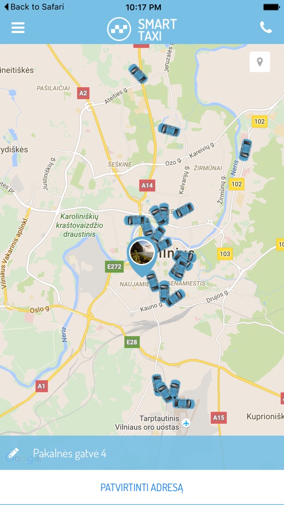 【图】Smart Taxi Lithuania(截图2)