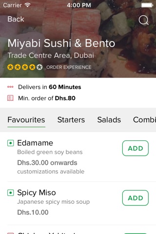 Miyabi Sushi & Bento screenshot 2