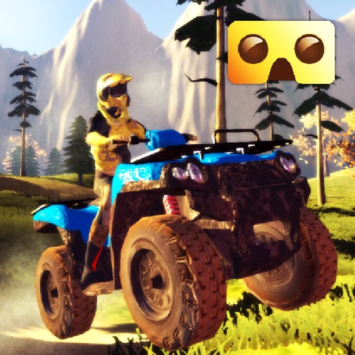 VR Quad Riding Game : Extreme Virtual Reality Games For Google Cardboard Icon