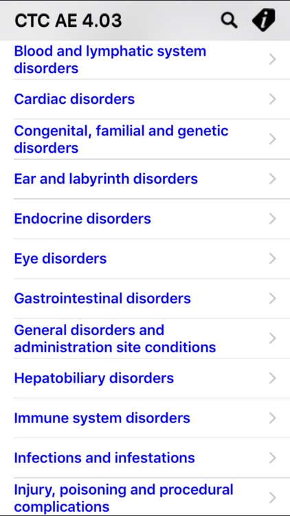 CTCAE - Common Terminology Criteria for Adverse Events 4.03