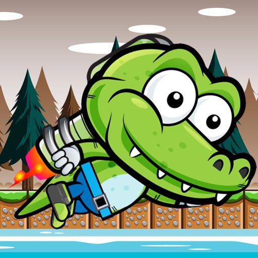Jetpack Crocodile icon