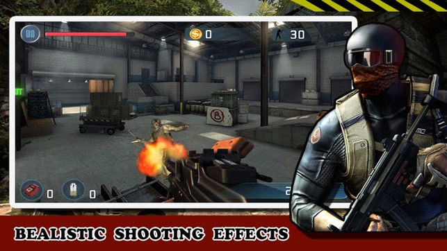 Sniper bắn War-Gun Shooting Battle: Một thành phố cổ điển Modern FPS game