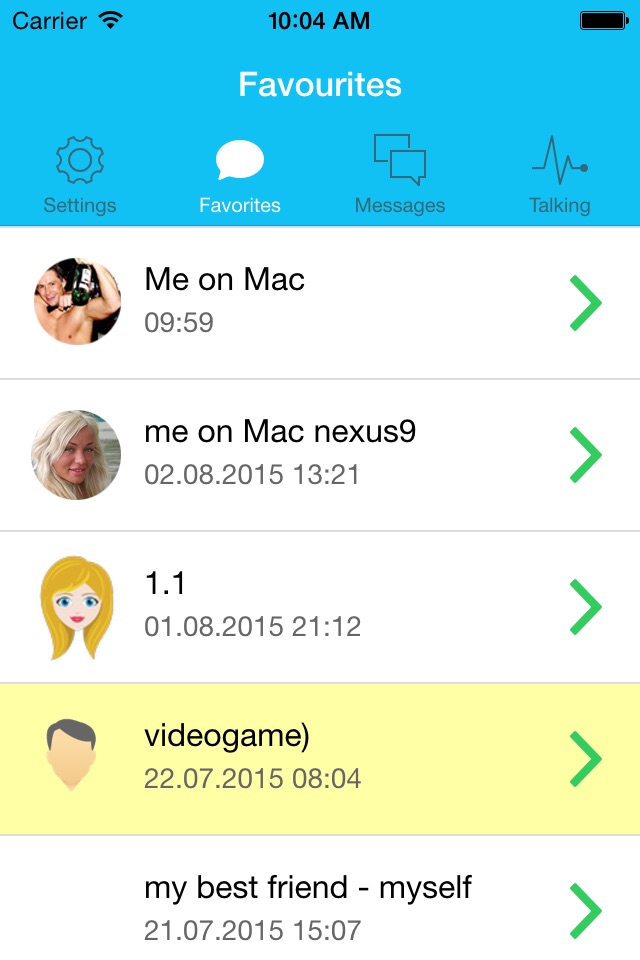 Echo - voice dating screenshot 3