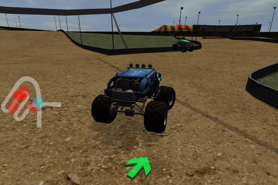 Dirt Monster Truck Racing 3D - Extreme Monster 4x4 Jam Car Driving Simulator screenshot 2