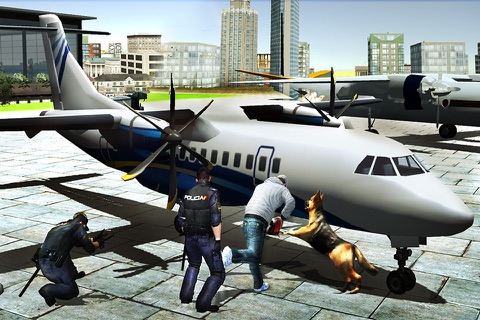 Police Dog Chase Simulator 3D – An impossible airport chase simulation game screenshot 4