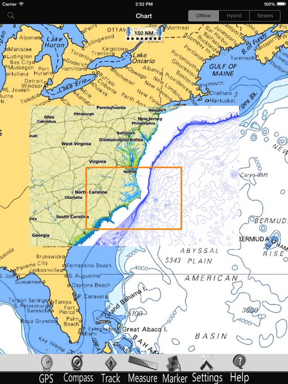 Carolina N Nautical Charts Pro screenshot-4