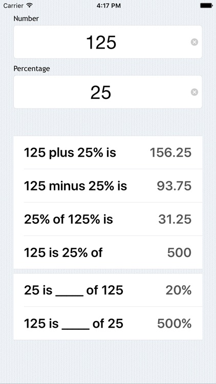 Percent Pro - Sales Tax, Discount, Profit Margin Percentage Calculator