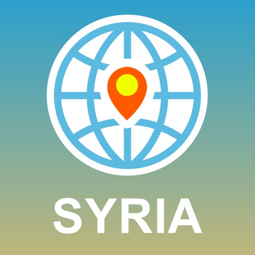 Syria Map - Offline Map, POI, GPS, Directions (Maps updated v.413) icon