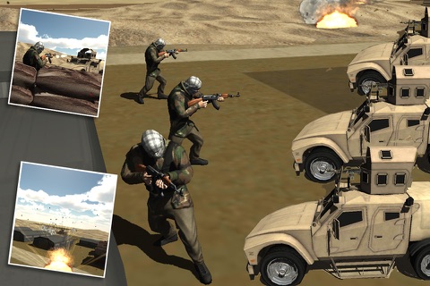 Anti Air Strike Gunship Truck Driver 3D screenshot 3