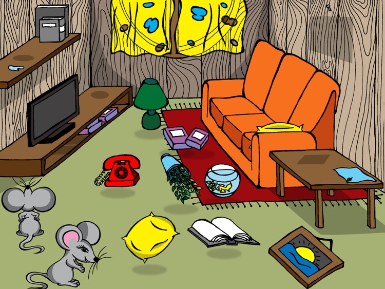 Mouse Tales - game story book for kids screenshot-3