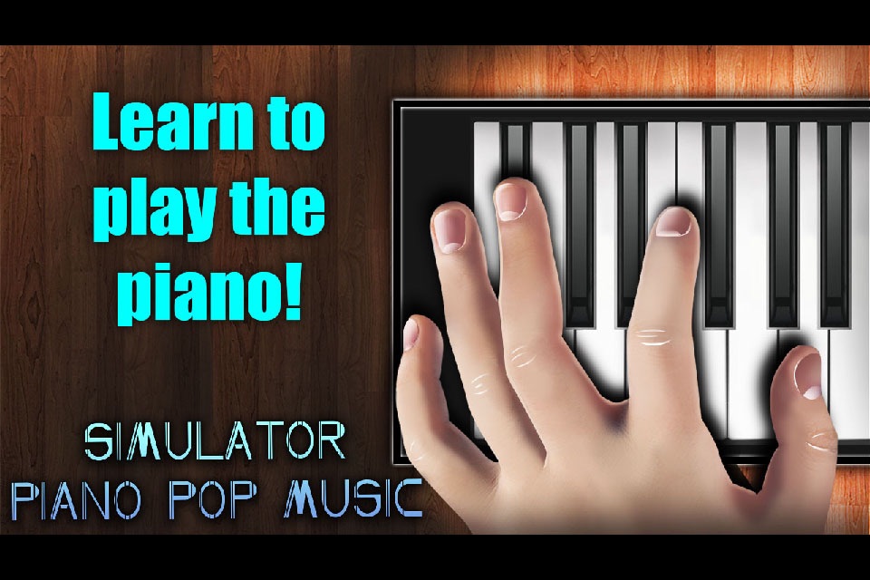 Simulator Piano POP Music screenshot 2