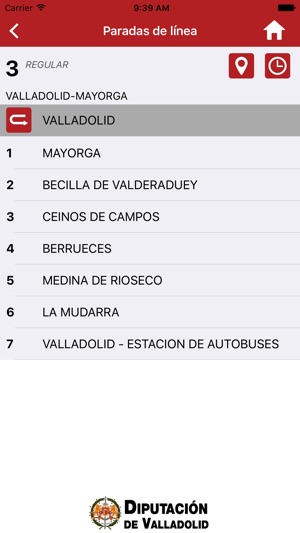 Transporte Prov. Valladolid(圖4)-速報App