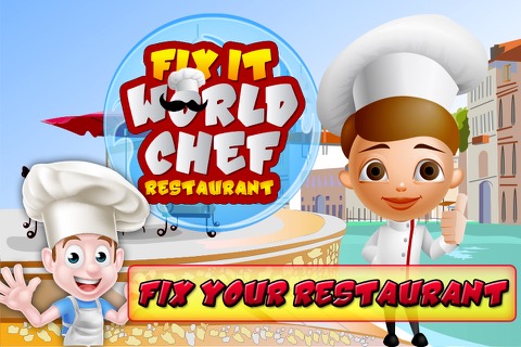 Fix it World Chef Restaurant – Girls Kitchen Makeover & Rest House Repairing Gamesのおすすめ画像1
