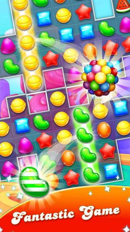 Candy Gems match 3 puzzle