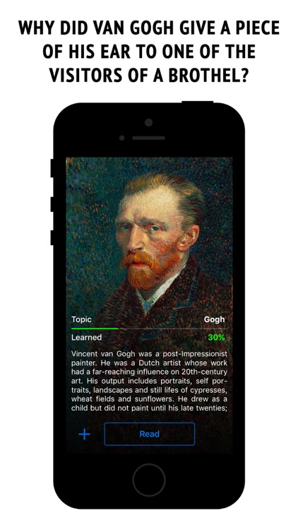 Van Gogh - interactive biography
