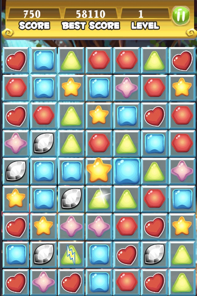 Clash of Diamonds Jewels: Match 3 Puzzle Game Adventure screenshot 2