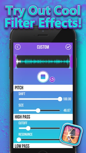 Sound Changer & Voice Filter Effect – Record Sound with Voic(圖2)-速報App