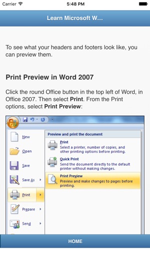 Learn MS Word(圖4)-速報App