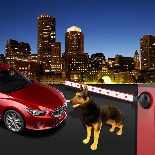 Security Police Dog Sniffer Simulator : Help forces secure the city from criminals Icon