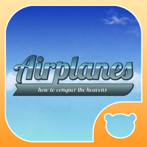 Airplanes. Interactive book for kids. icon