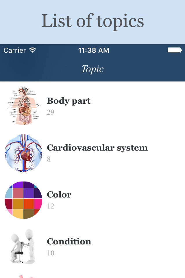 Medical Terminology - Prefixes, Roots, Suffixes screenshot 2