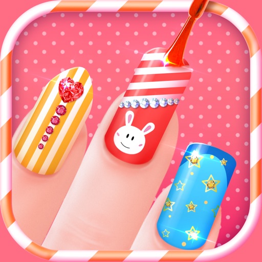 Nail Salon Booth - Princess Girls Color Makeup Icon