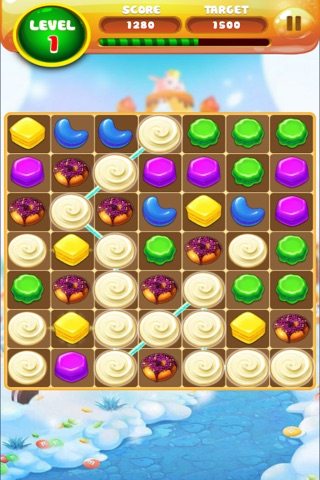 Cookie Link Sweet Puzzle screenshot 3