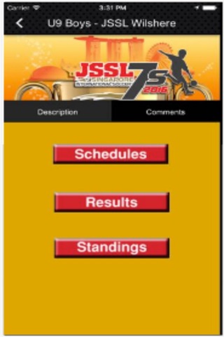 JSSL Singapore Pro Academy 7s screenshot 3