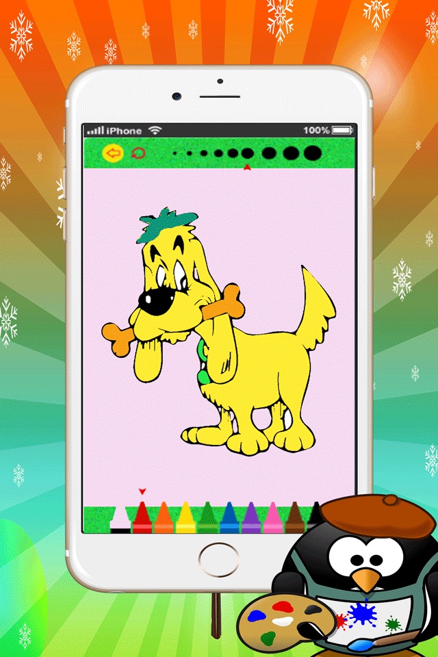 amazing cat and dog coloring book:learn basic drawing colors for toddler:fun and free screenshot 2