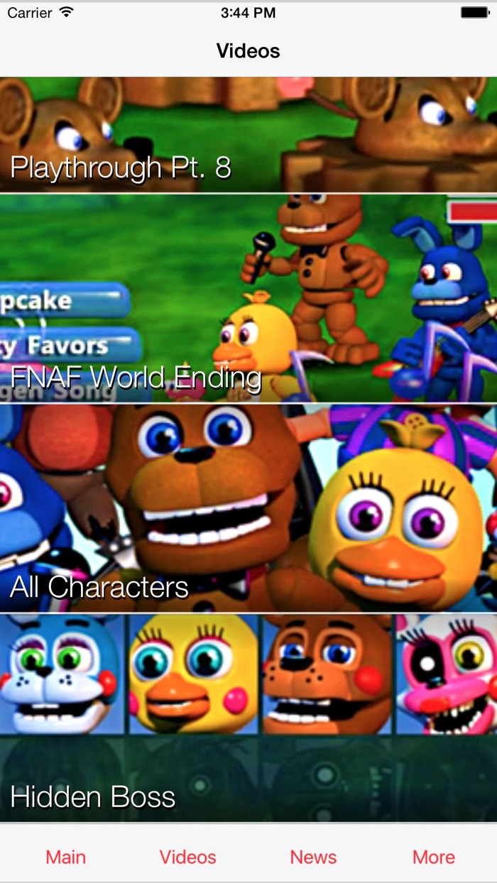 Cheats for FNAF World - Unlock every ending and beat the game with ease