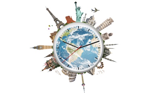 World - Time - Clock - FREE icon