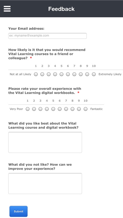 Vital Learning Digital Workbooks