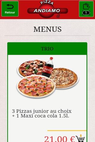 Pizza Andiamo L Aigle screenshot 4