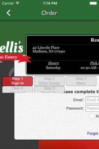 Romanelli's Pizza screenshot 3