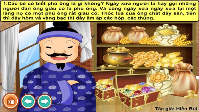 Phú ông tham lam (Truyện thiếu nhi từ tá