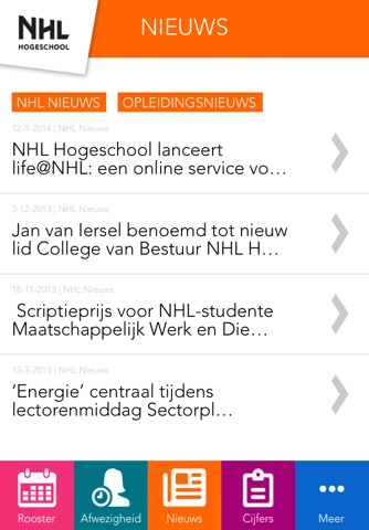 NHL Studenten App screenshot 4