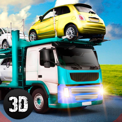 Car Transporter Driving Simulator 3D Icon