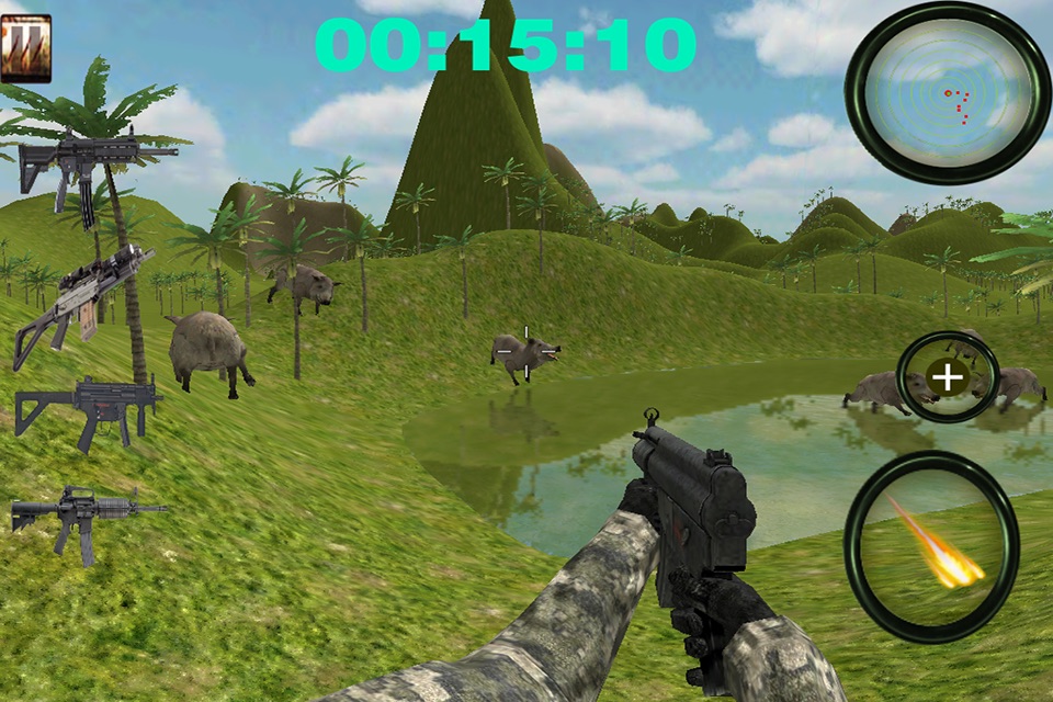 Boar Mountain Sniper Hunting HD screenshot 2