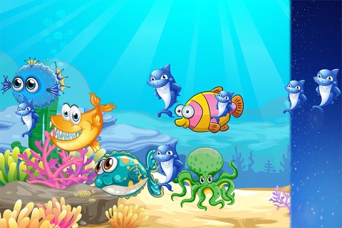 Sea Creatures Puzzle : Sweet Fish Matching Game for Kids screenshot 2