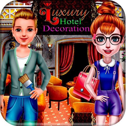 Luxury Hotel Decoration games for girls iOS App