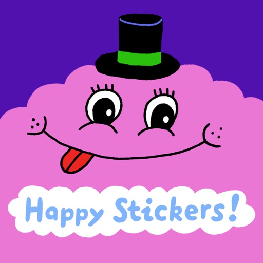 Happy Stickers Icon