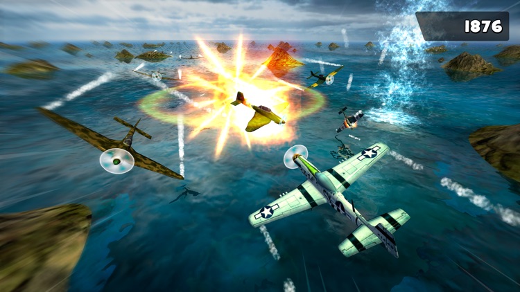 Aces of The Iron Battle: Storm Gamblers In Sky - Free WW2 Planes Game screenshot-4