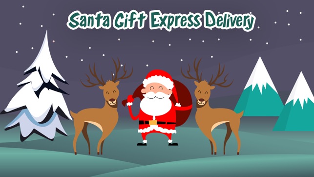 Santa Gift Express Delivery - Fun Christ