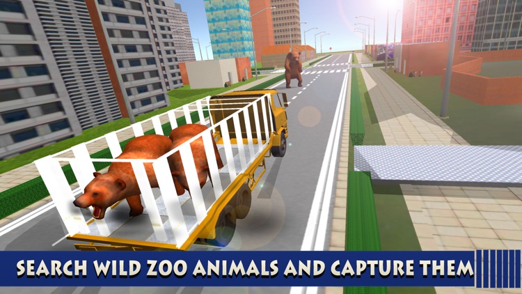 City Zoo Transport Truck 2016: Grand Truck Animal Transporter Driving And Parking Simulator screenshot-4