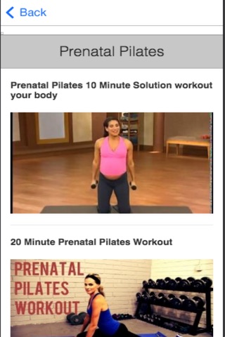 Pregnancy Exercise - Basic Exercises for Pregnant Women screenshot 3