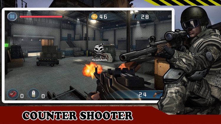 Sniper Shoot War-Gun Shooting: A Classic Fire Shoot Killer City FPS Game screenshot-3