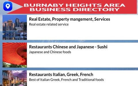 Burnaby Heights Business Directory screenshot 2