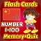 Flashcards and Games Of Number 1-100 Mandarin Flash card