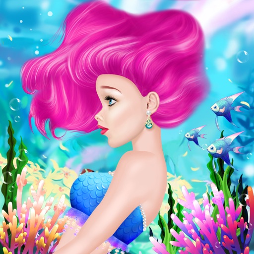 Mermaid Princess: Magic Beauty Salon -  Spa, Makeup & Makeover Game for Girls iOS App