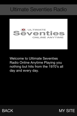 Ultimate Seventies Radio screenshot 3